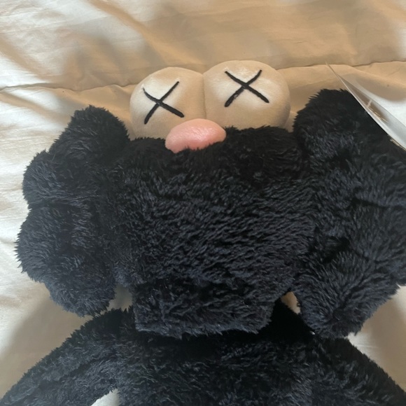 KAWS BFF PLUSH (Black) Authentic - Picture 5 of 7